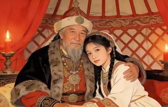 野史：隋朝，14岁的义成公主被嫁给了65岁的老可汗，新婚之夜，老可汗丝毫不怜惜年
