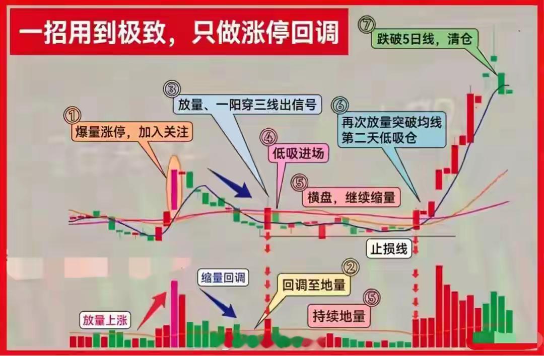 严浩翔哭了一招吃透“涨停回调”：从起爆点到卖点，完整流程全拆解起手：一个老股民的