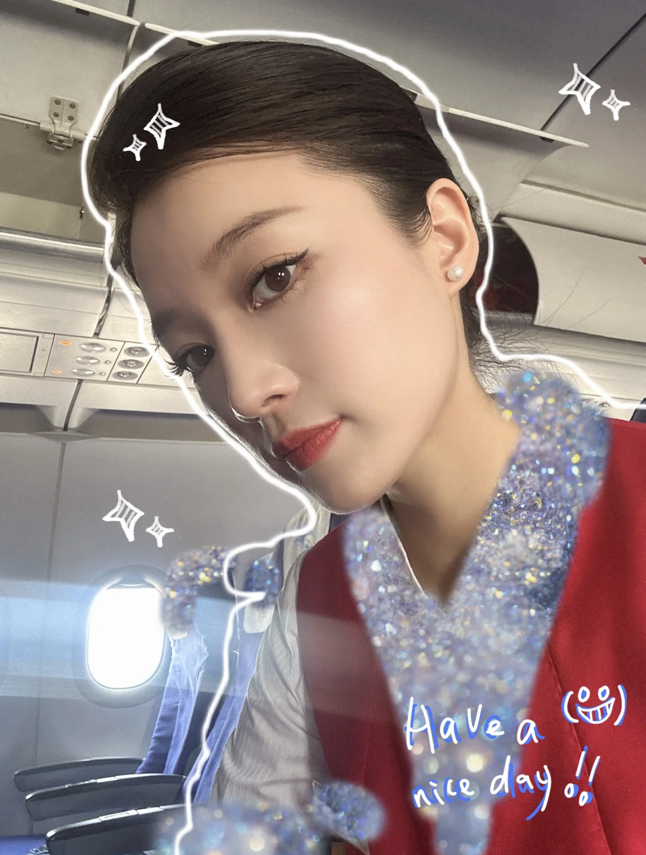 空姐的日常 空姐
