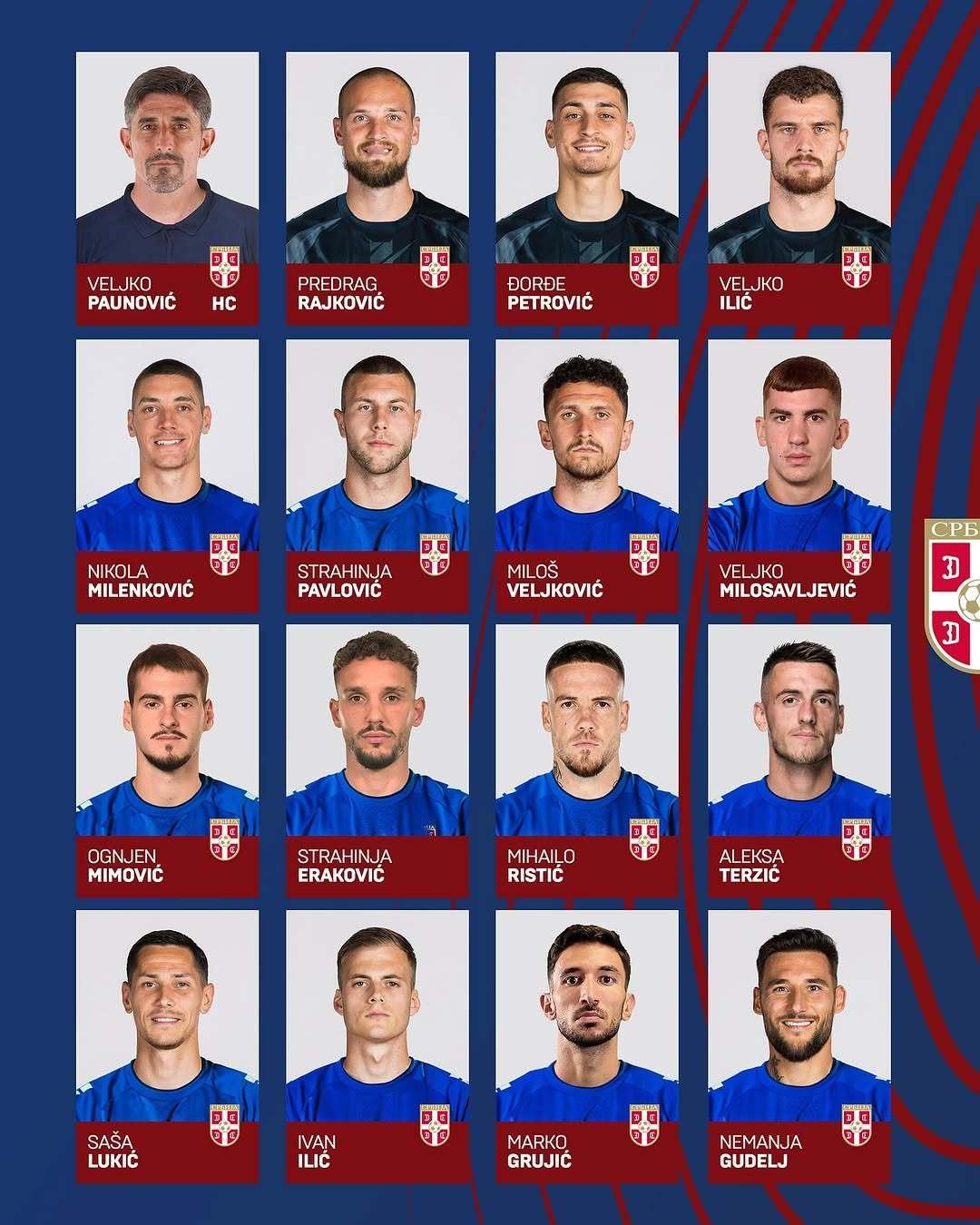 【官方】 🔴⚫️ 帕夫洛维奇🇷🇸入选新一期世界杯 欧洲区预选赛塞尔维亚国家