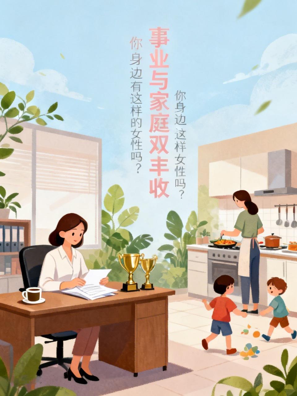 我身边事业与家庭双丰收的女性不算多，但娱乐圈有不少这样的例子。
像江疏影，出身优