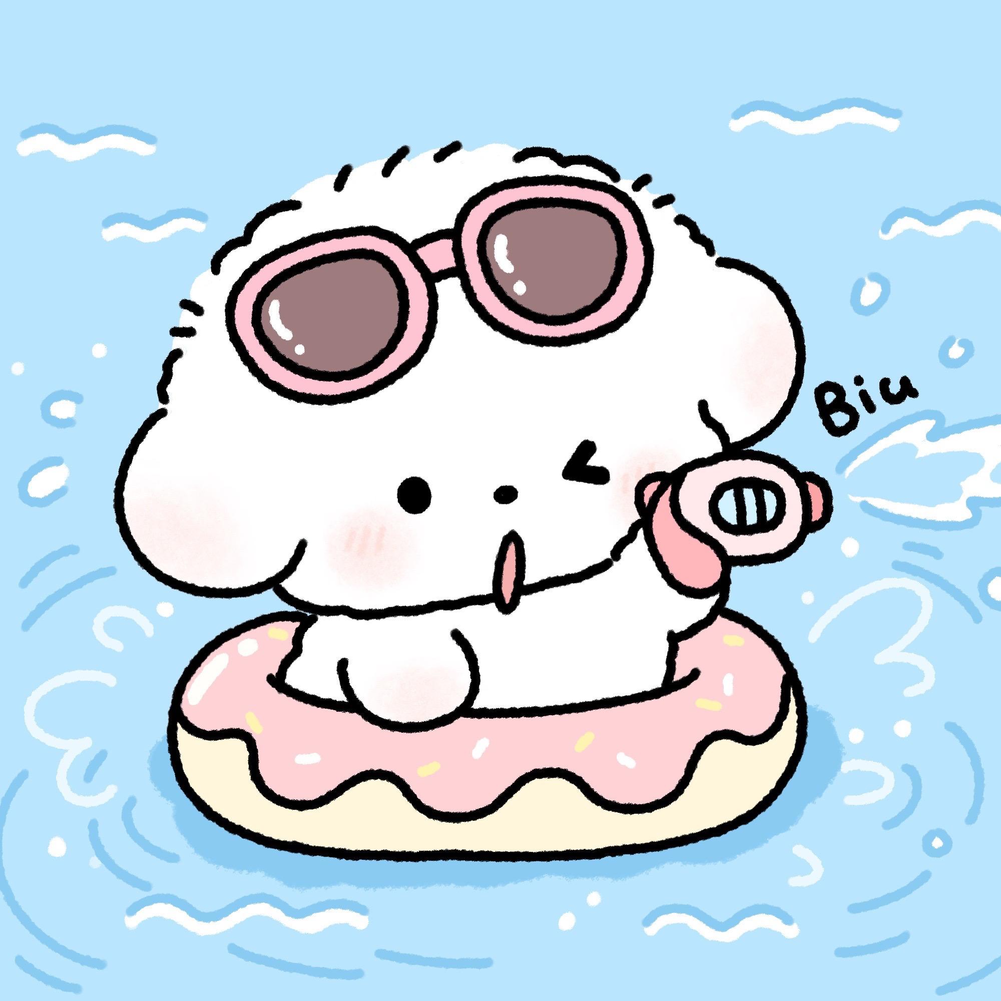情侣头像 | 夏日情头！一起玩水吧！
