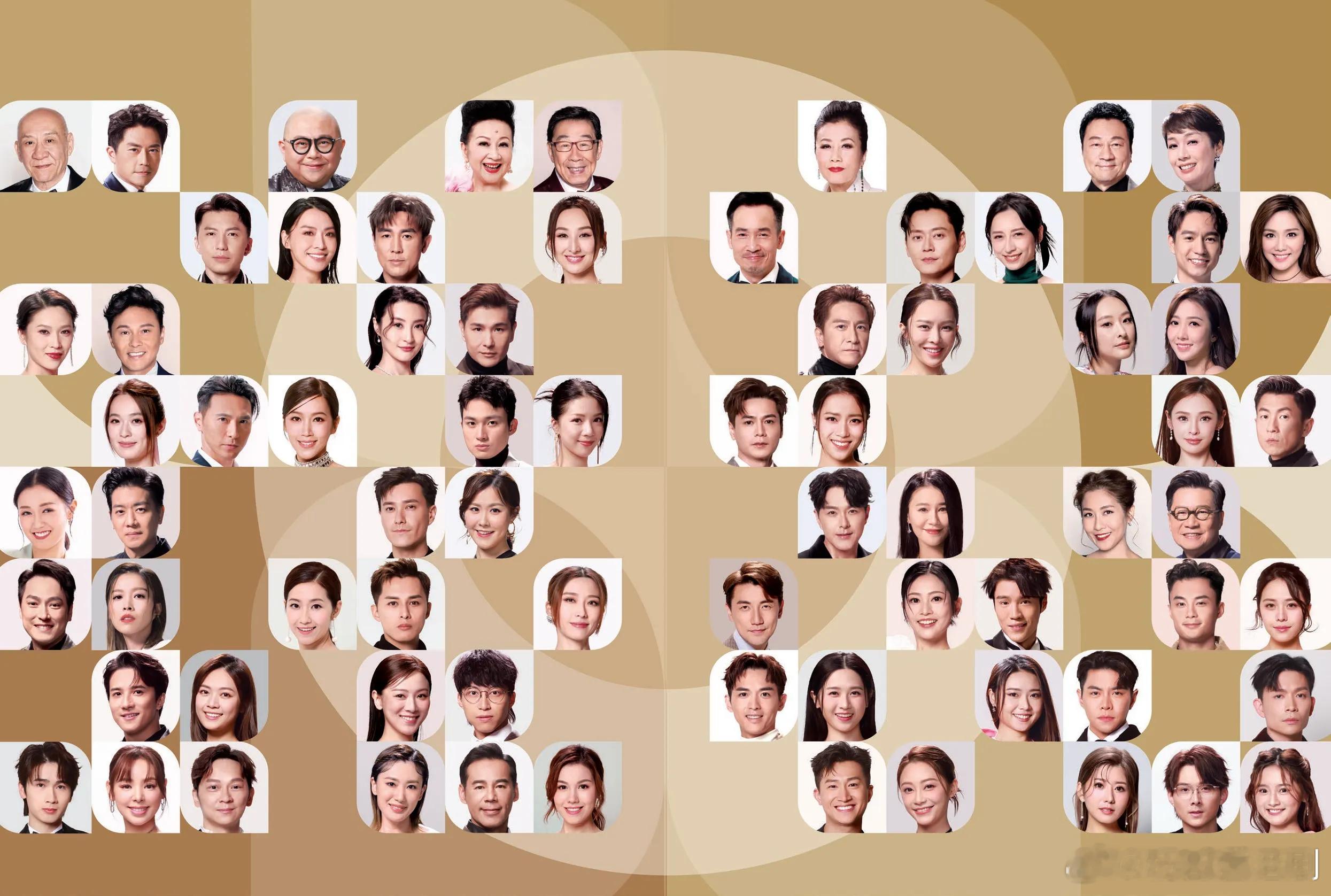 TVB财报艺人页面的正确打开方式似乎是这样要把两张图拼起来看，然后中间的圈子才是