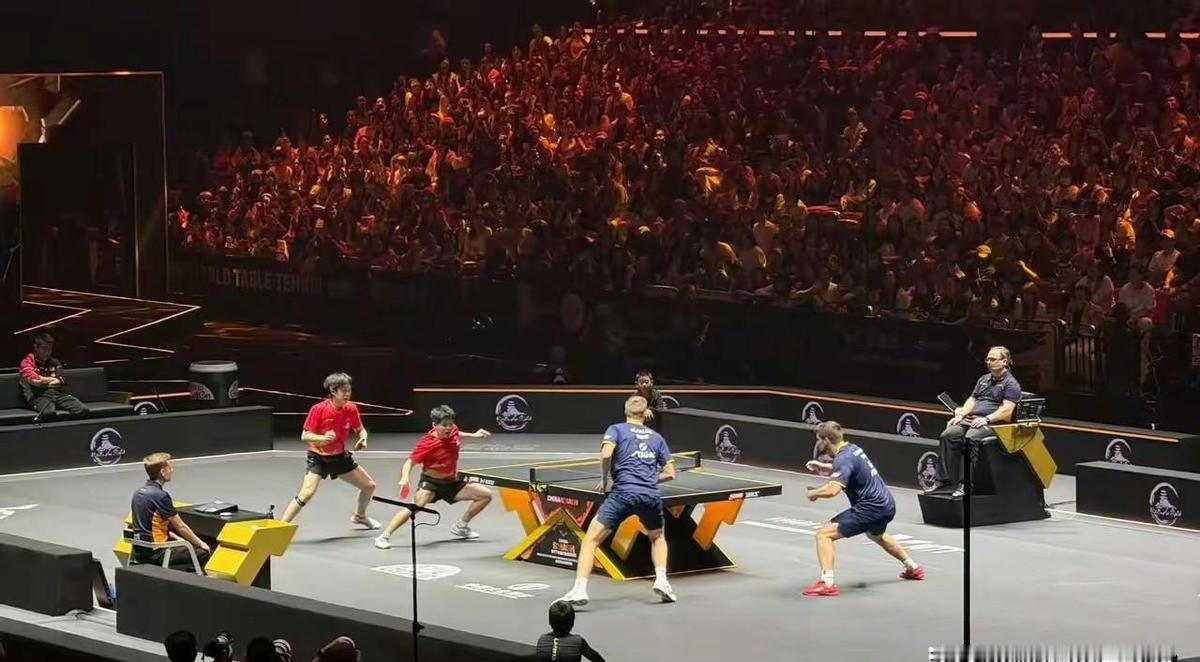 王林组合3-0赢了，但打得像两个人在打单打。
失误19分，前三板没抢到节奏，赢的