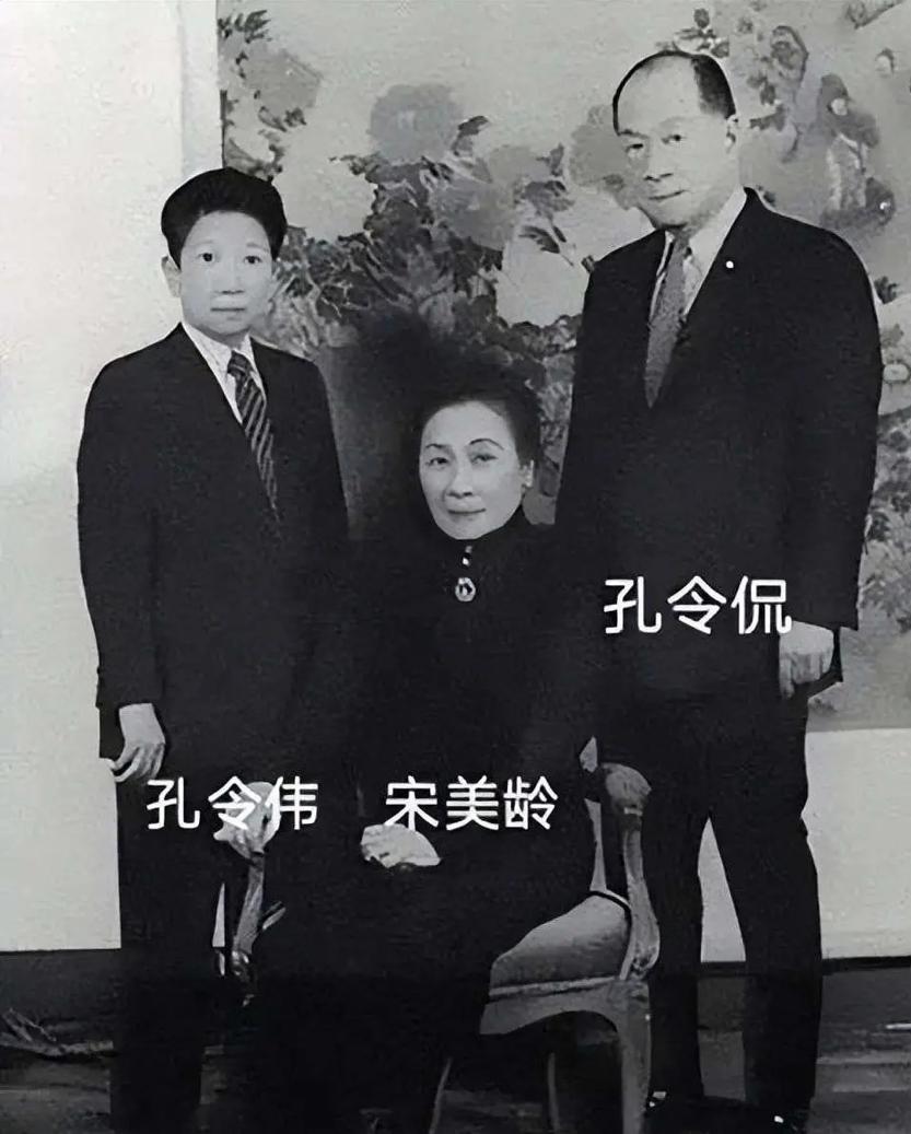 孔二小姐临终前，望着近百岁的宋美龄，追问：我是不是你亲生的？1994年秋季，天气