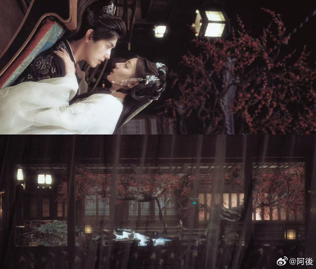 白日提灯迪丽热巴亲哭陈飞宇贺思慕这一吻太有冲击力，段胥瞬间红了眼眶，委屈又克制的