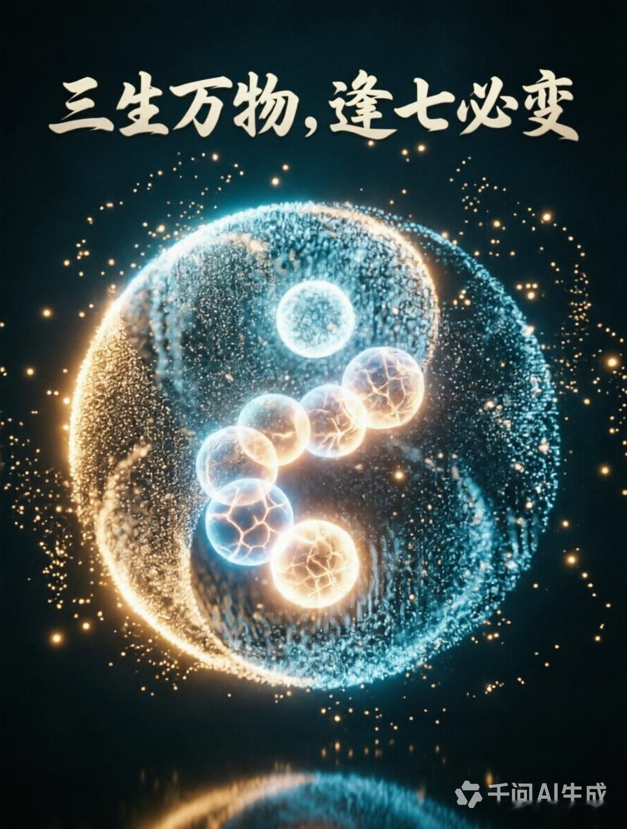 三生万物，逢七必变（一气周流体系，医易同源，承接全套课件）总纲：三生万物，讲的是