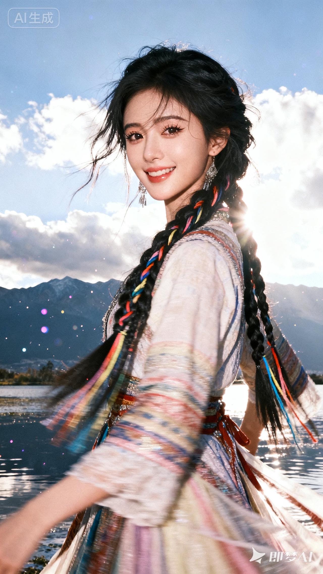 这也太好看了 国风古韵汉服 西域风情 美爆了