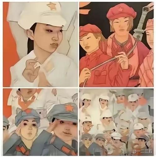 一段中国革命的历史，被画成这样，明着丑化，暗里是虚化中国历史文化、中国革命史的手