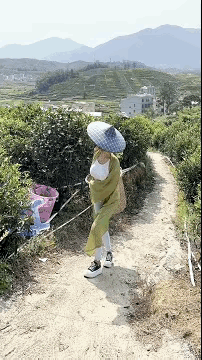 图一：妹子到底有多懒啊？一说到要去干活就一副懒洋洋的样子。
图二：小姐姐是真厉害