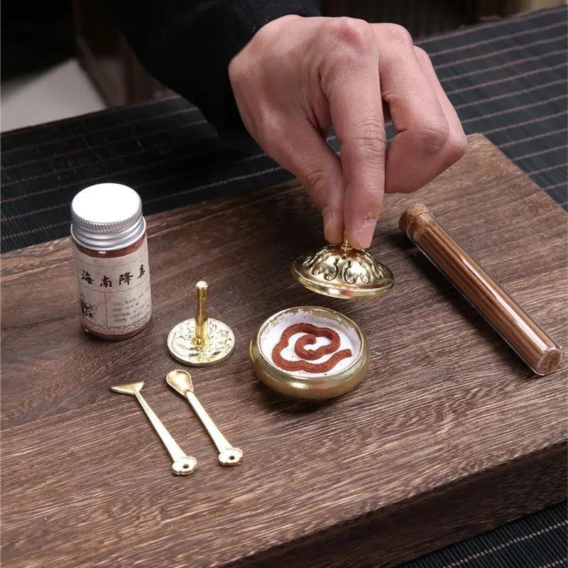 古法香道套装怎么选？这几点要注意 这款环贝古法香道套装，适合宗教场景使用。材质为