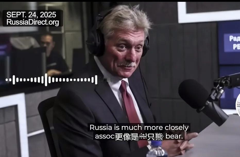 “俄罗斯不是纸老虎，更像一只熊”，俄罗斯克里姆林宫发言人佩斯科夫近日公开表示。