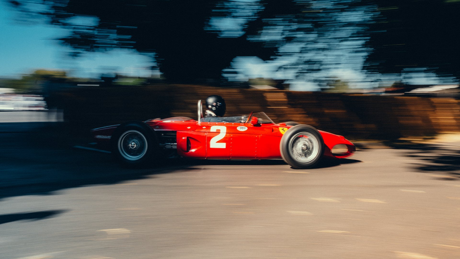 F1 法拉利壁纸 古德伍德速度节 🏎️ 