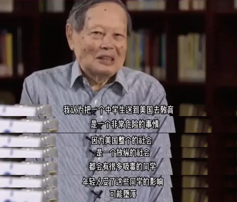 杨振宁对中国留学生的规划建议