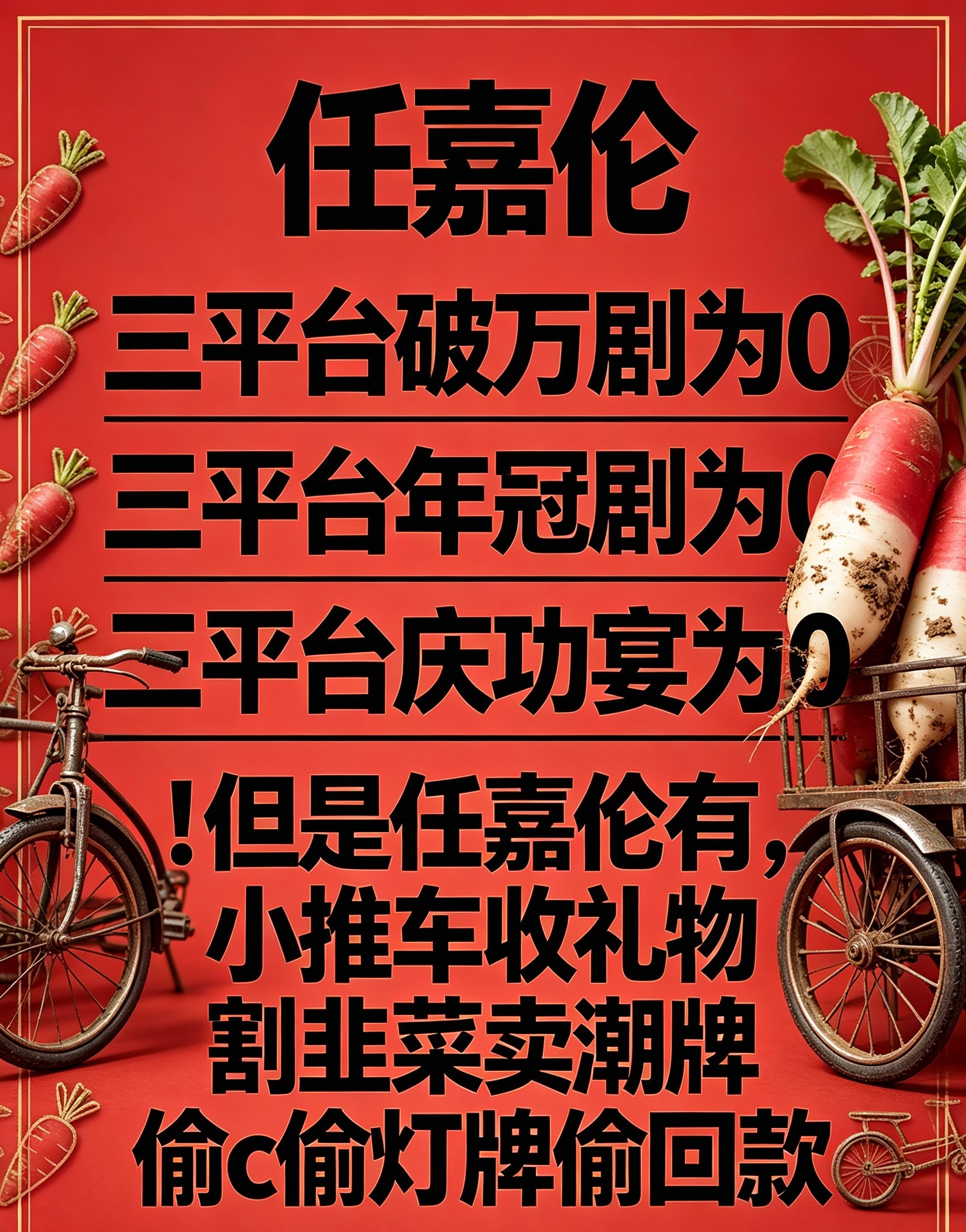 任嘉伦 别幽默了，啥猫猫勾勾都能跪谢901大人？任嘉伦粉丝也配？什么时候剧没有萝