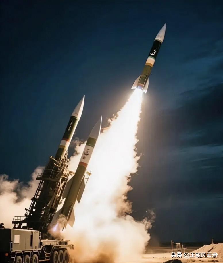 伊朗发射30枚两吨重的“城堡破坏者”重型导弹轰炸以色列
美以发动的中东战争，或没