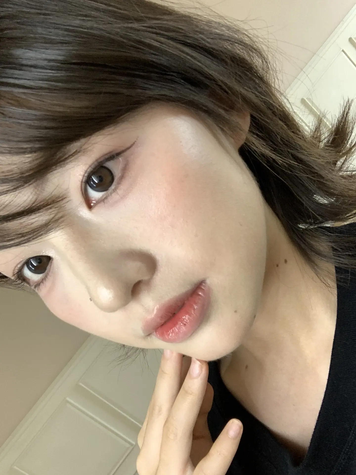 让我们一起谢谢田老师的韩妆