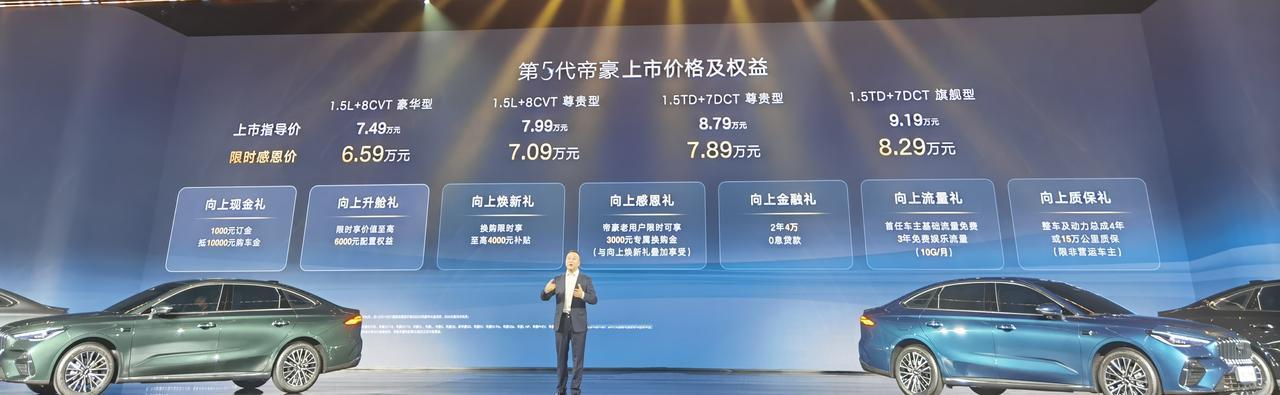 一辆帝豪车，半部中国家轿史？

诞生16年，进化5代，销量400万，价格6.59