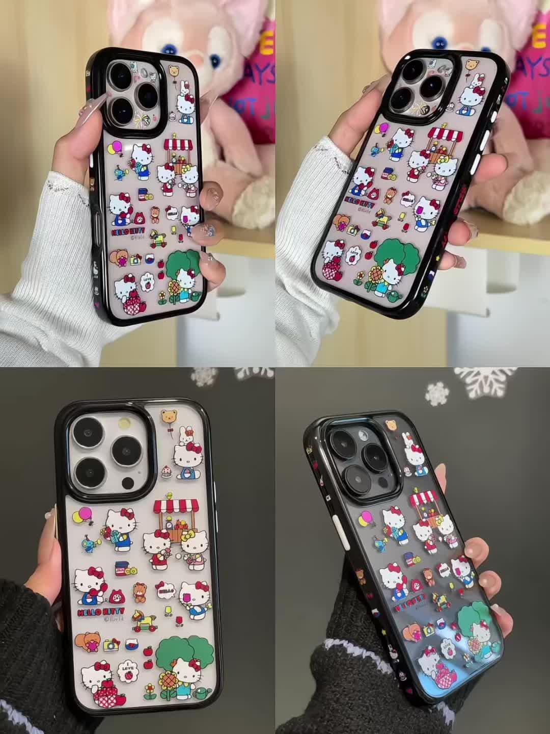 给侧面印花可爱到了～kitty❤️