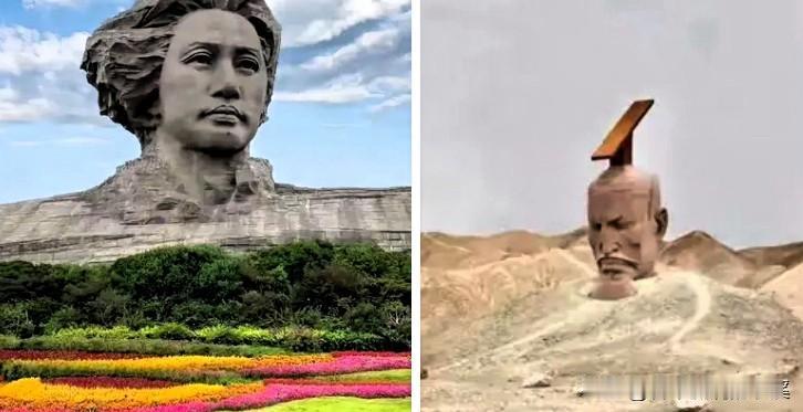 湖南长沙橘子洲头的毛主席雕像，
估计没人会陌生。这座由广州美院打造的作品，往那儿