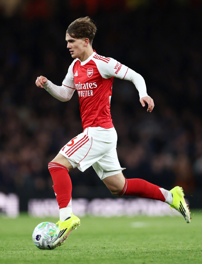 16岁零73天！#道曼成英超最年轻进球者#英超第30轮，阿森纳坐镇酋长球场迎战埃