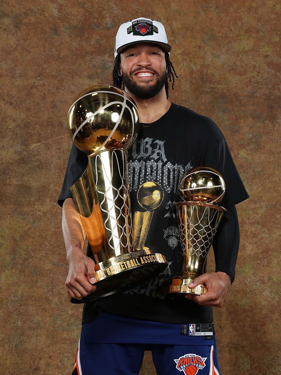圆满！布伦森本赛季收获：总冠军、总决赛MVP、东部决赛MVP、NBA杯冠军、NB