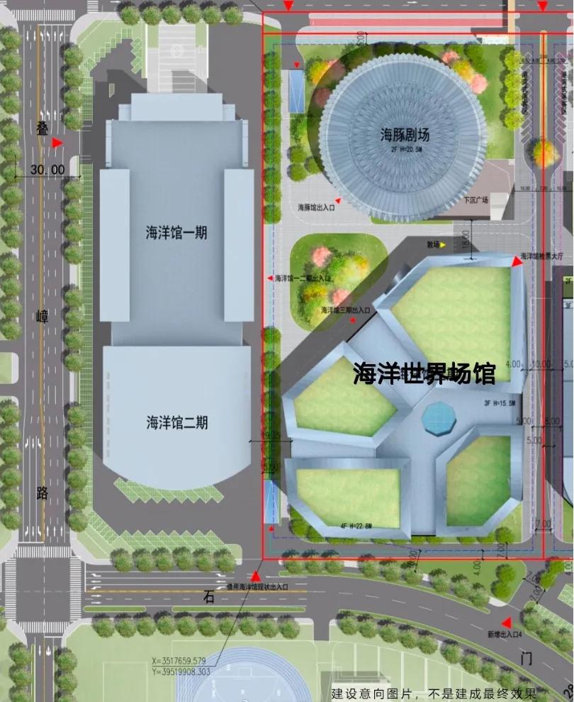 合肥海洋馆建设三期
未来合肥的海洋馆品类更齐全
场地更大，可玩性更高
有可能会变