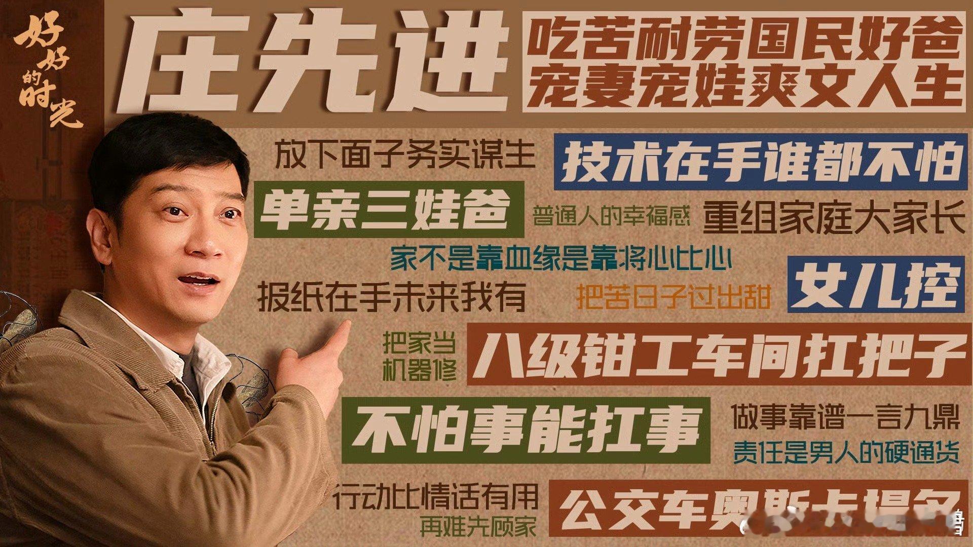 王启年在年代剧也是女儿控 直接被田雨演的父亲戳中心巴🥺！谁能想到王启年到了年代