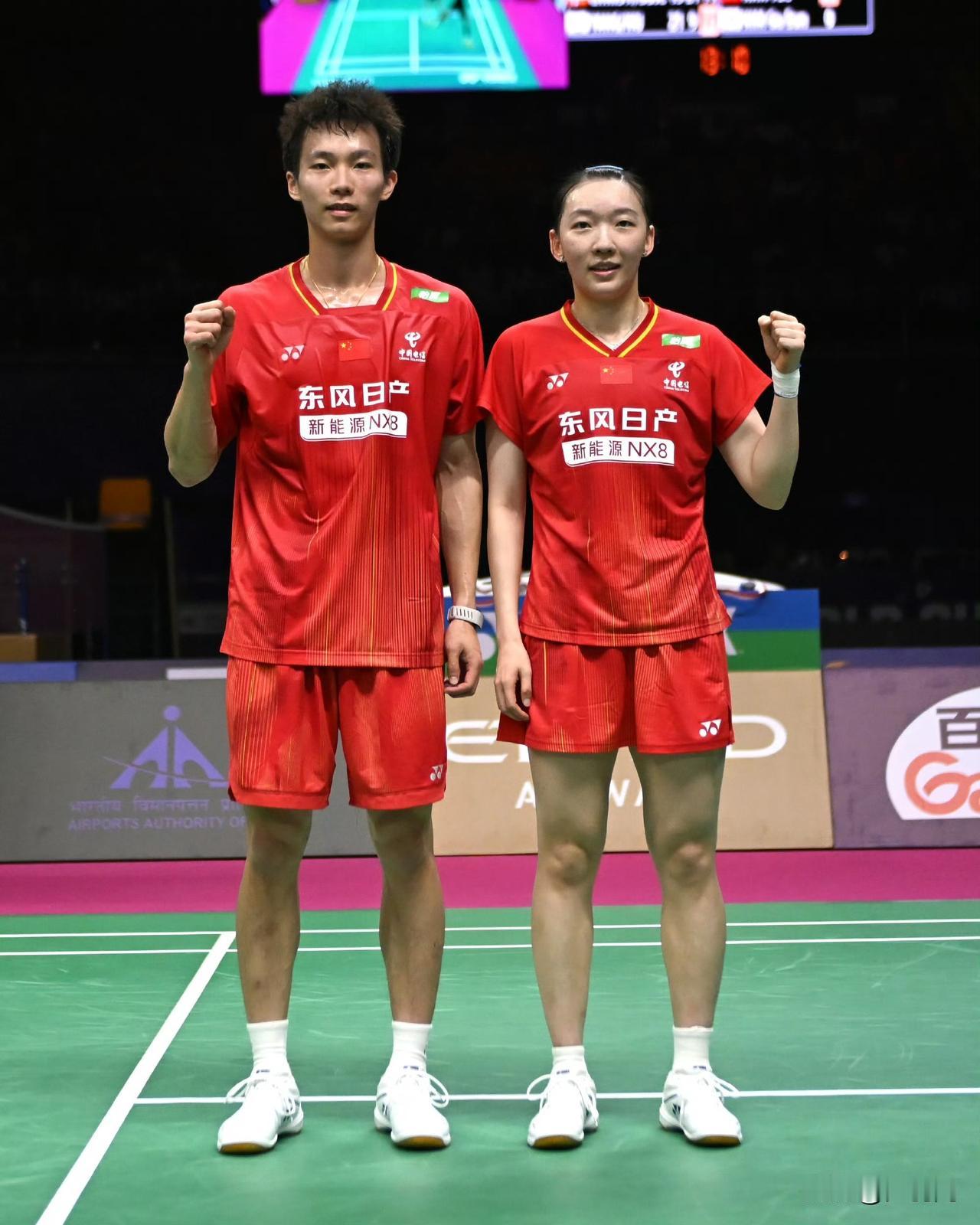 蒋魏组合气势如虹，2-0横扫新科全英冠军，首次打进亚运会决赛，明天将对战印尼混双
