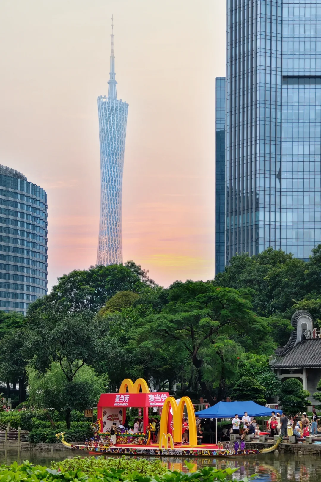 广州only‼️端午带娃就来猎德，看麦麦龙舟