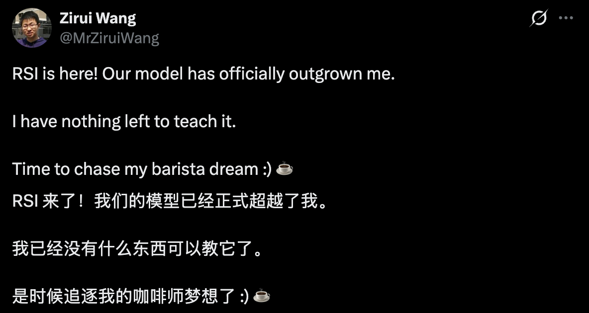 谷歌Gemini4突然发布RSI 哎呦喂，谷歌终于也是蹬起来了。。。假期第一天，
