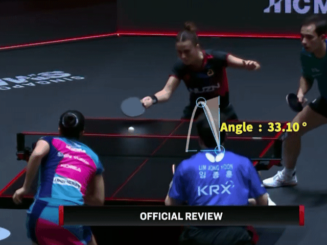 混双决赛！
谁成想，夫妻档杀疯了[吃瓜群众]，
第一局雨果/高桥·布鲁娜🇧🇷