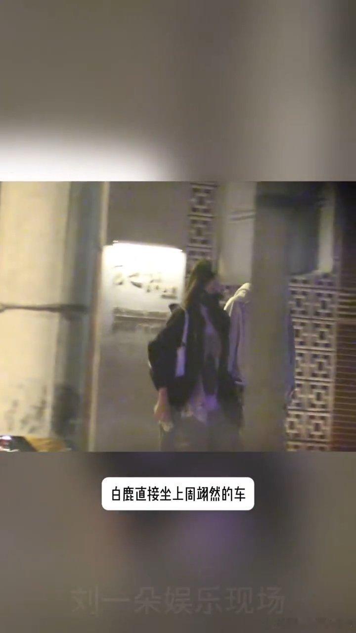 白鹿上了周翊然的车白鹿周翊然聚餐白鹿周翊然聚餐好的呀 