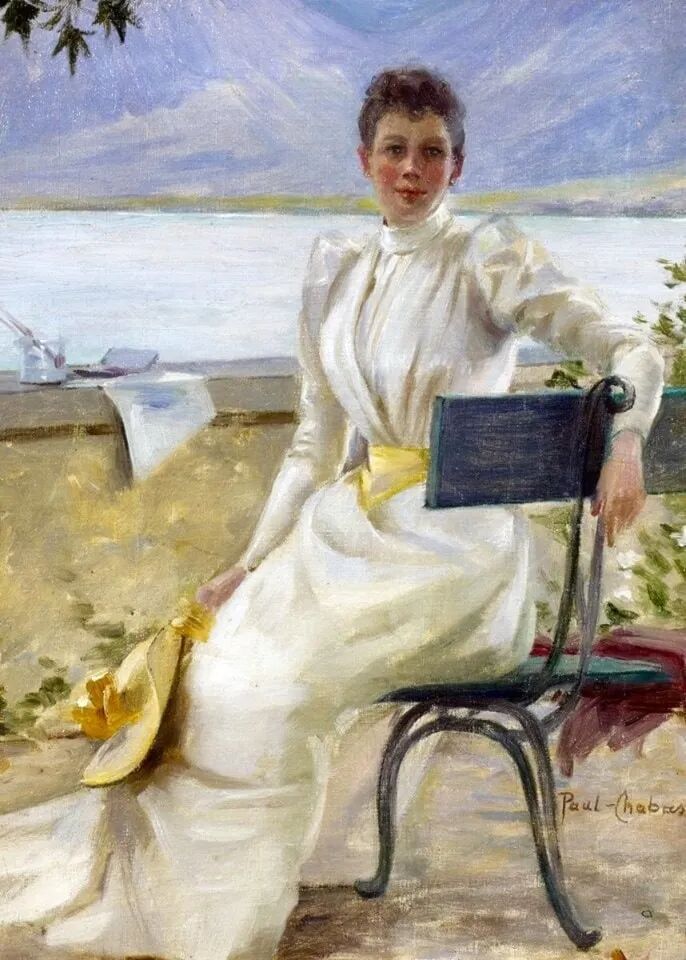 克莱尔·帕维永夫人的肖像Portrait De Madame Claire Pa