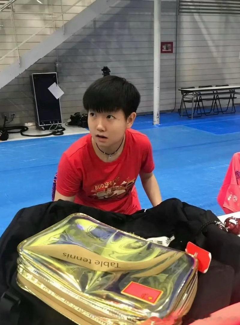 哥姐小时候多可爱啊🤏🏻王楚钦孙颖莎