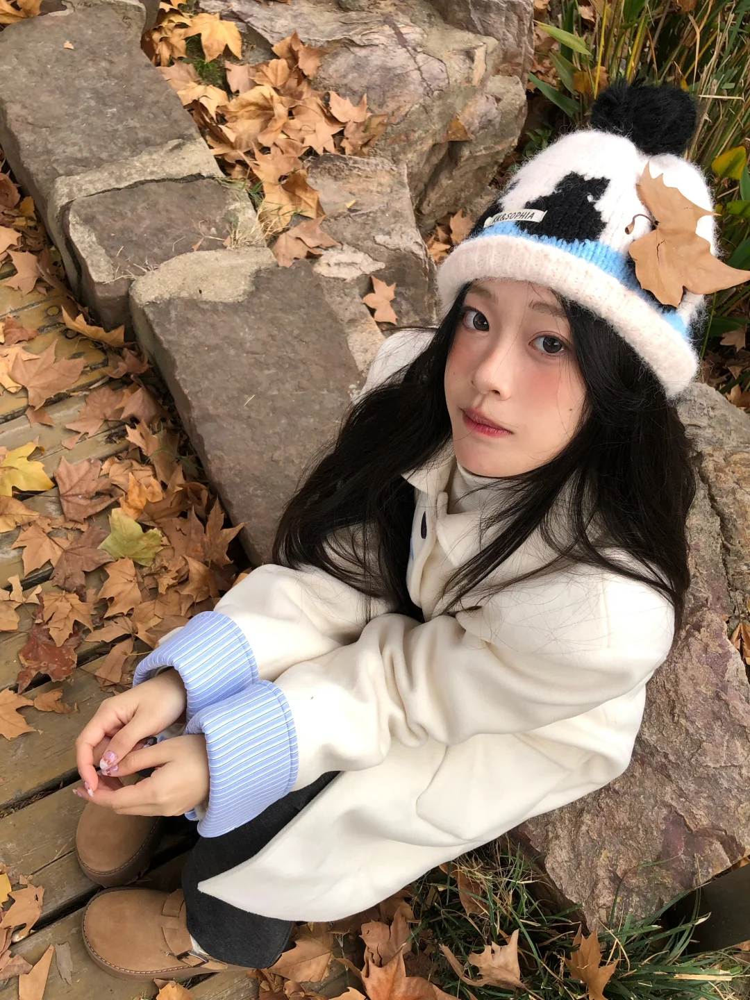get公园松弛感拍照姿势ᵕ̈