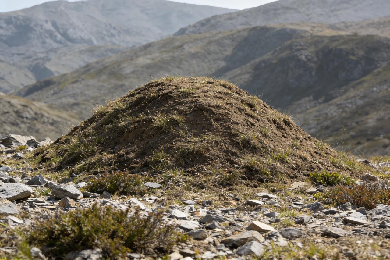 “爸，这旁边咋有座没碑的坟？”

昨天上山扫墓，我正拔草，儿子突然指着一旁的小土