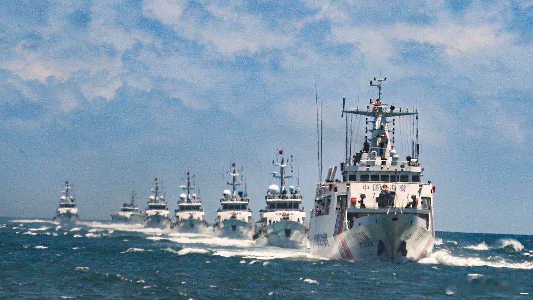 福建海警局锚地集训 ​​​
