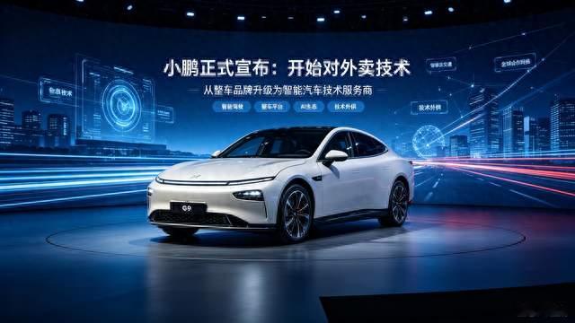 小鹏正式宣布：开始对外卖技术