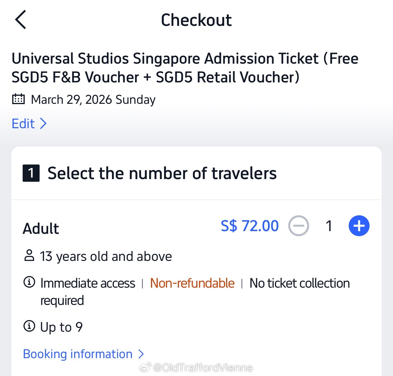 新加坡环球影城现在是淡季，72新币迪士尼 物价