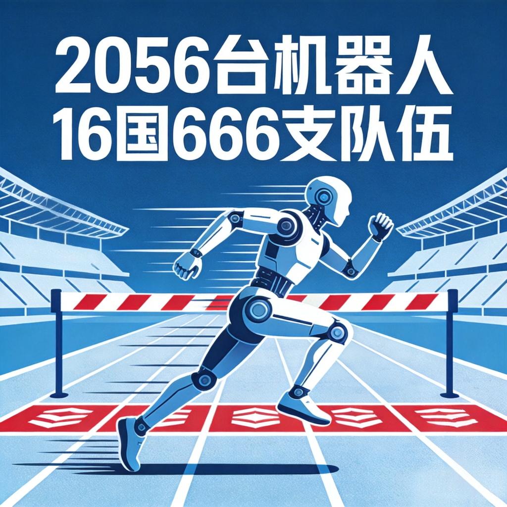 2056台机器人在北京开赛：百米速度超人类，踢任意球64km/h复刻C罗庆祝
