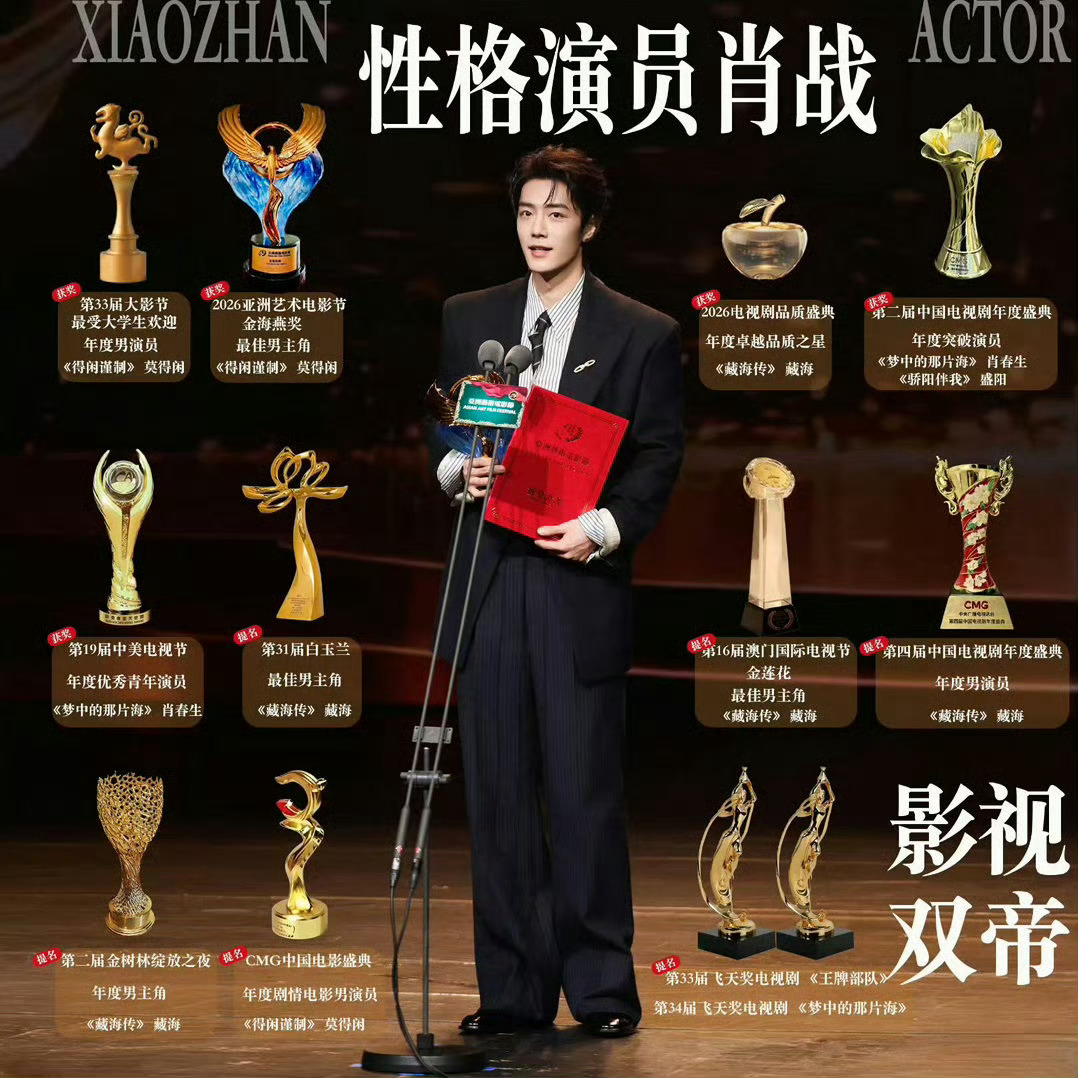 肖战会告诉你，什么叫观众基础！肖战的观众基础