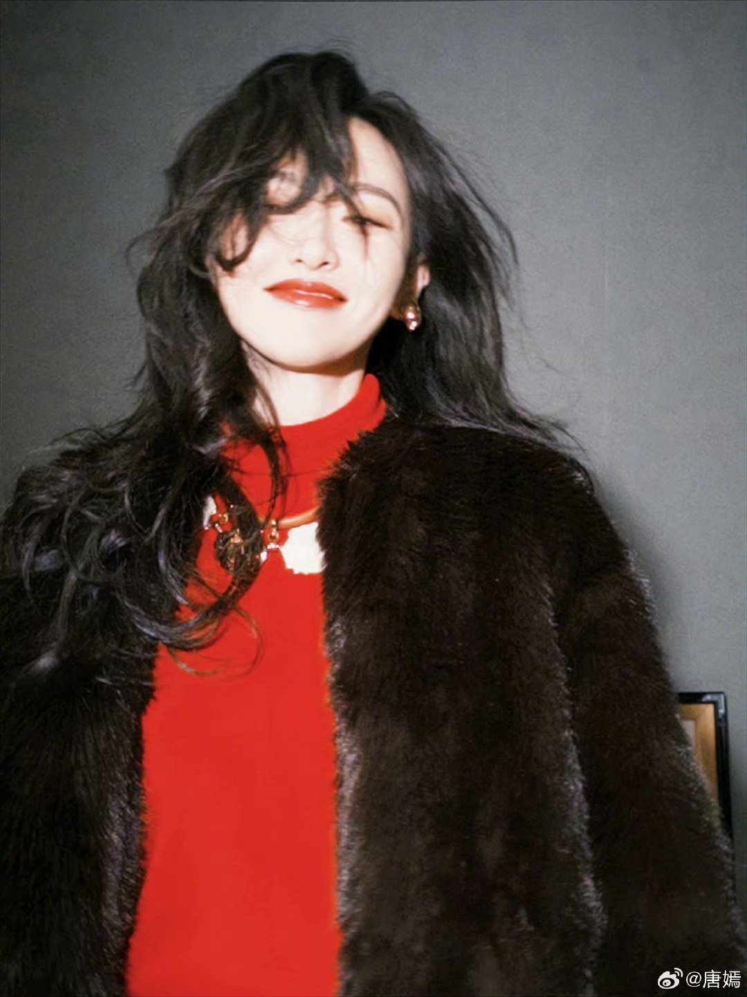 唐嫣只有眼尾有岁月的痕迹 美人在骨不在皮，唐嫣这状态真的太让人羡慕！ 