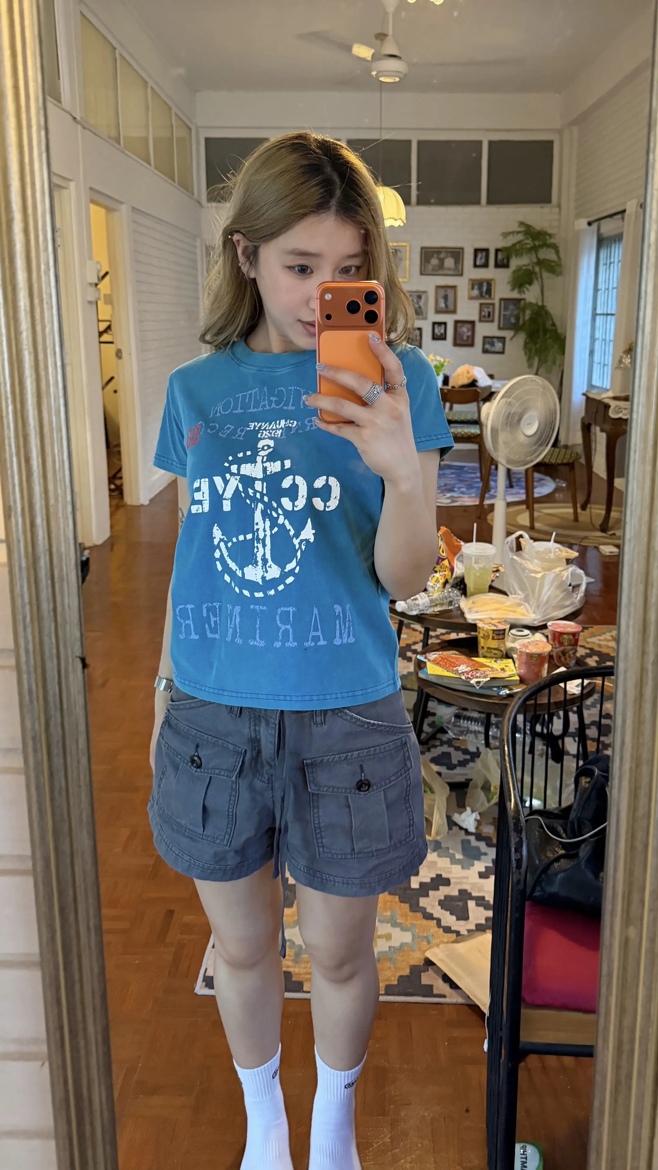 这套也太夏天啦。