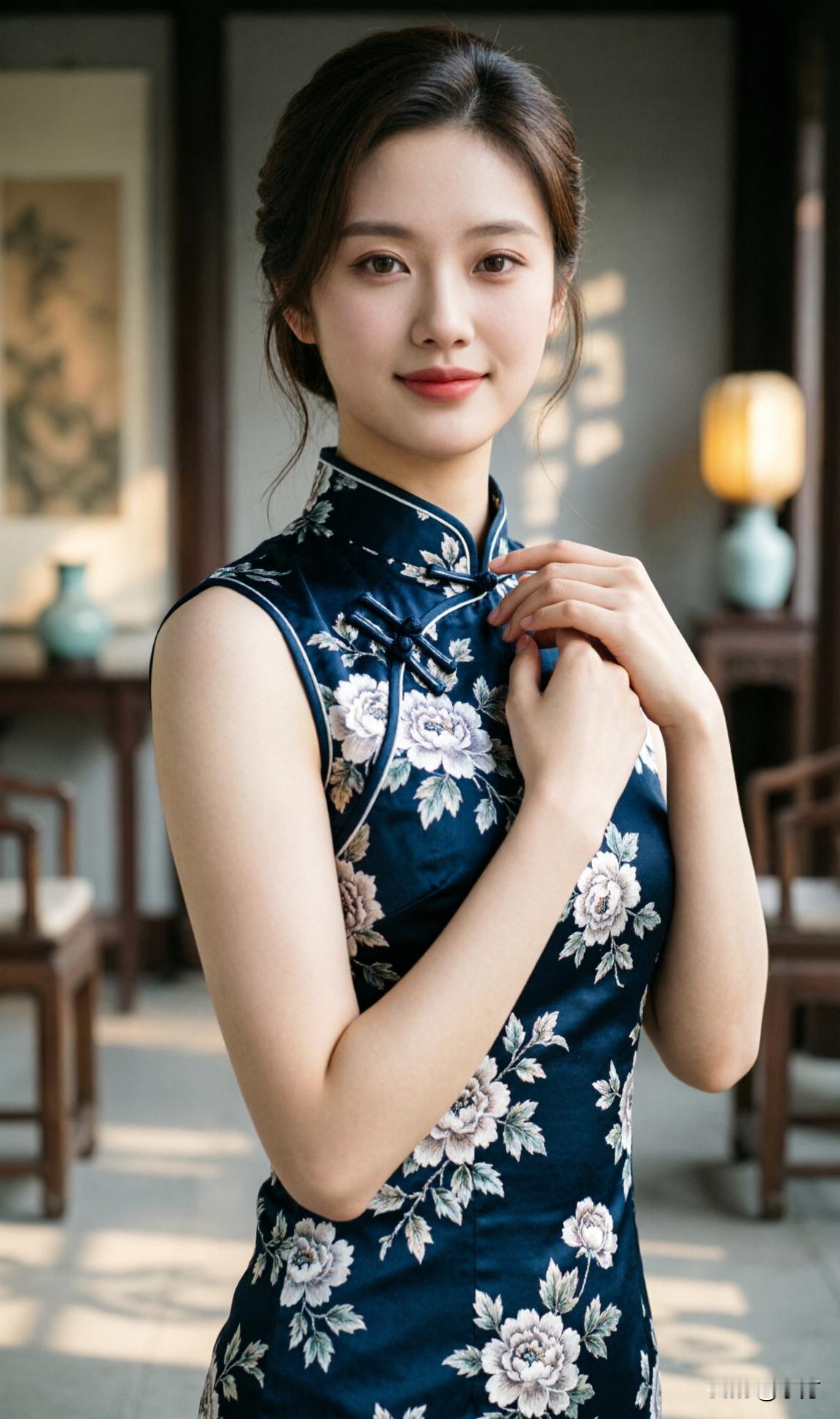 优雅旗袍，东方韵味，古典与现代的完美融合。