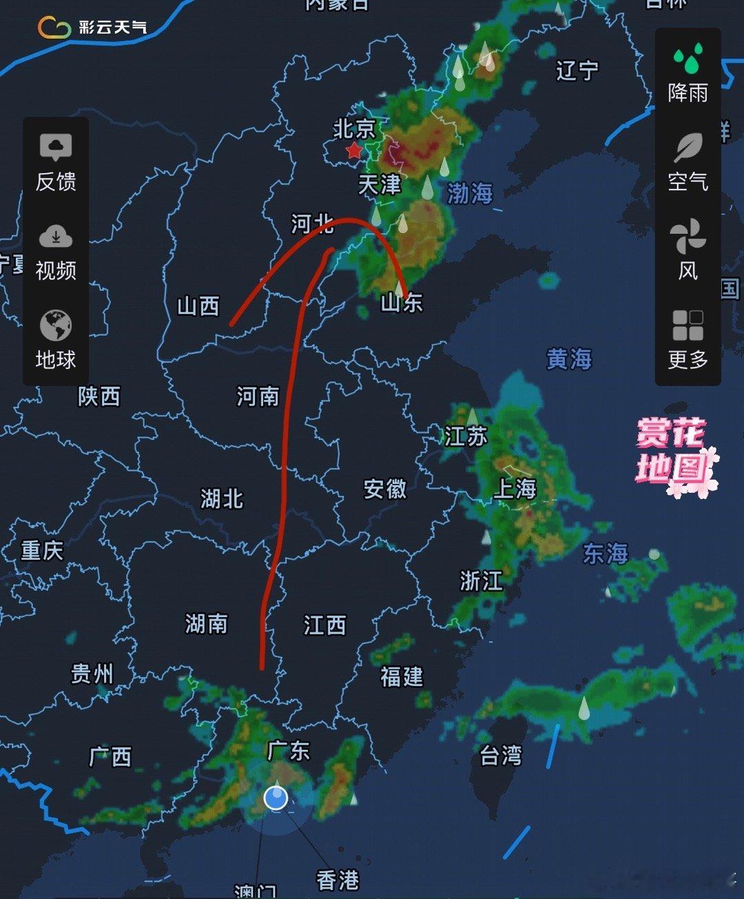 今天这个航班难度不小呀！ ​​​