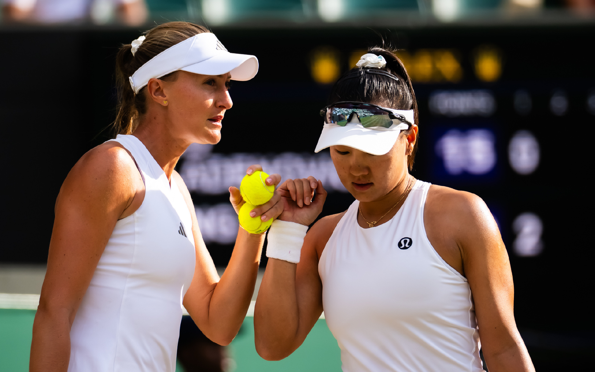 郭涵煜/穆拉德诺维奇挺进温网女双决赛💪在半决赛中，10号种子郭涵煜/穆拉德诺维