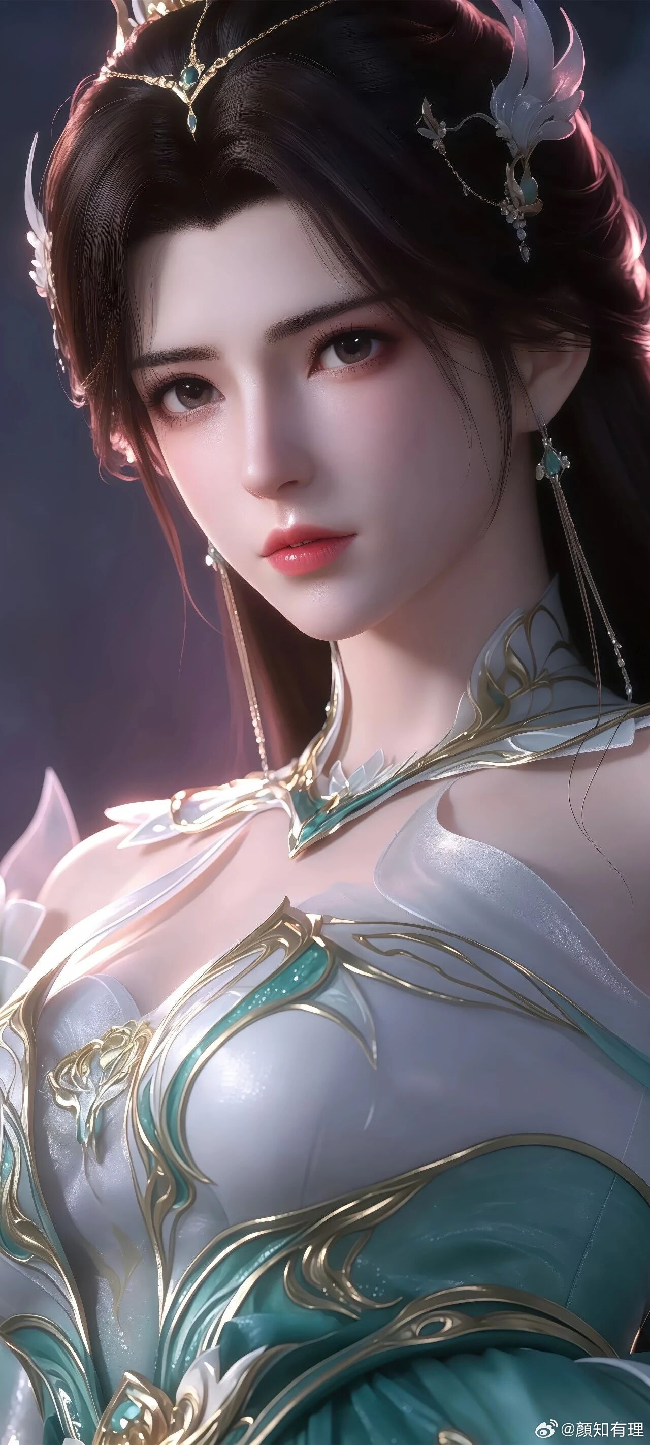 【斗破苍穹】萧薰儿 侧颜 圆润 壁纸次元新星计划国漫动漫