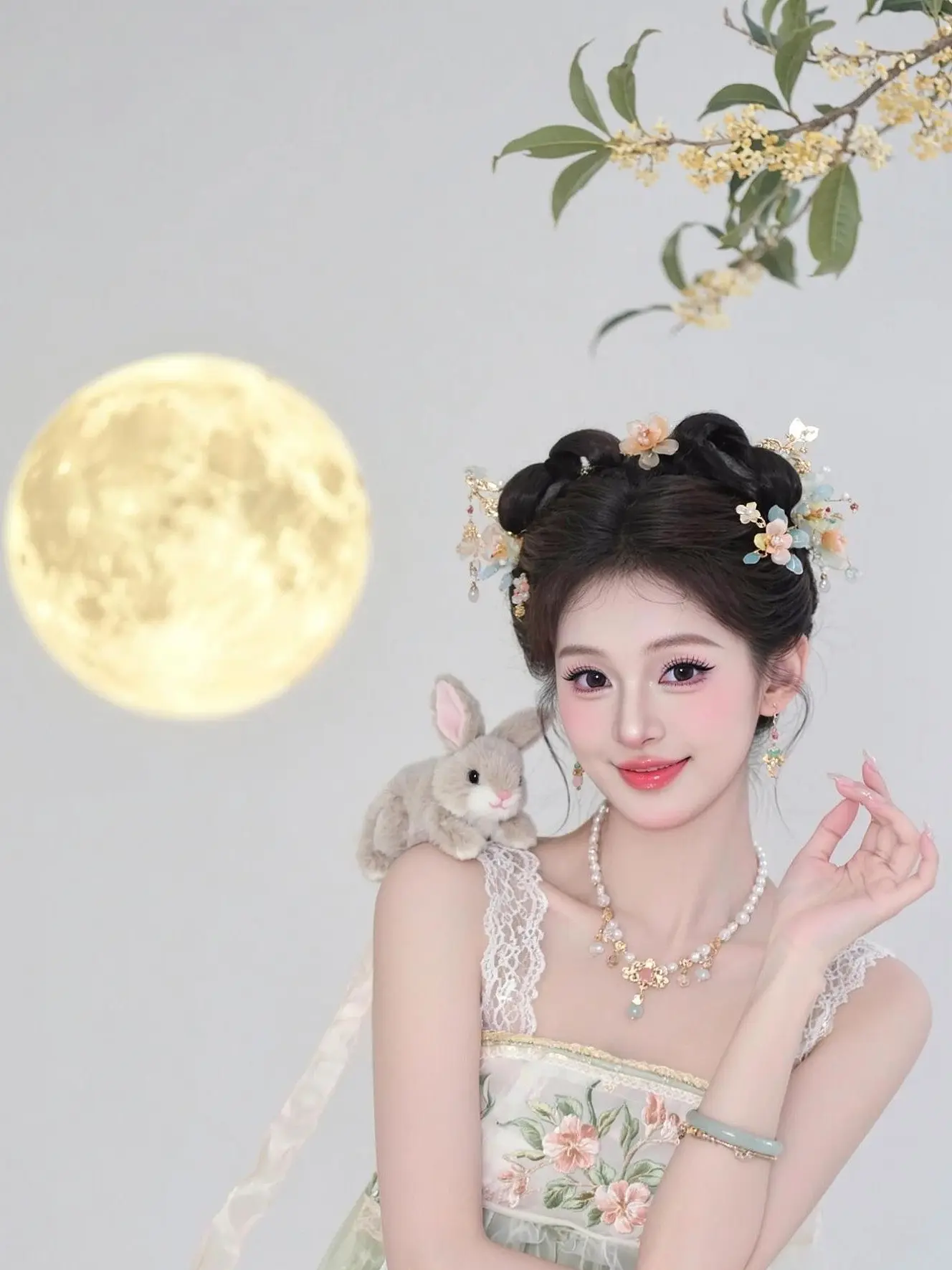 今天就是中秋节了 愿你花好月圆 生活一年胜一年