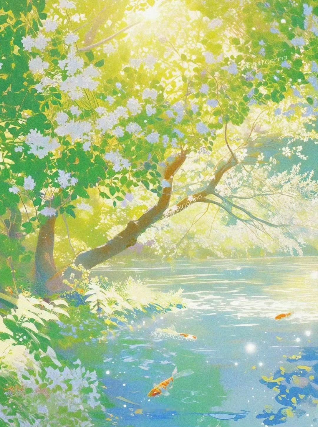 “  八月· 如鱼得水 … ” 